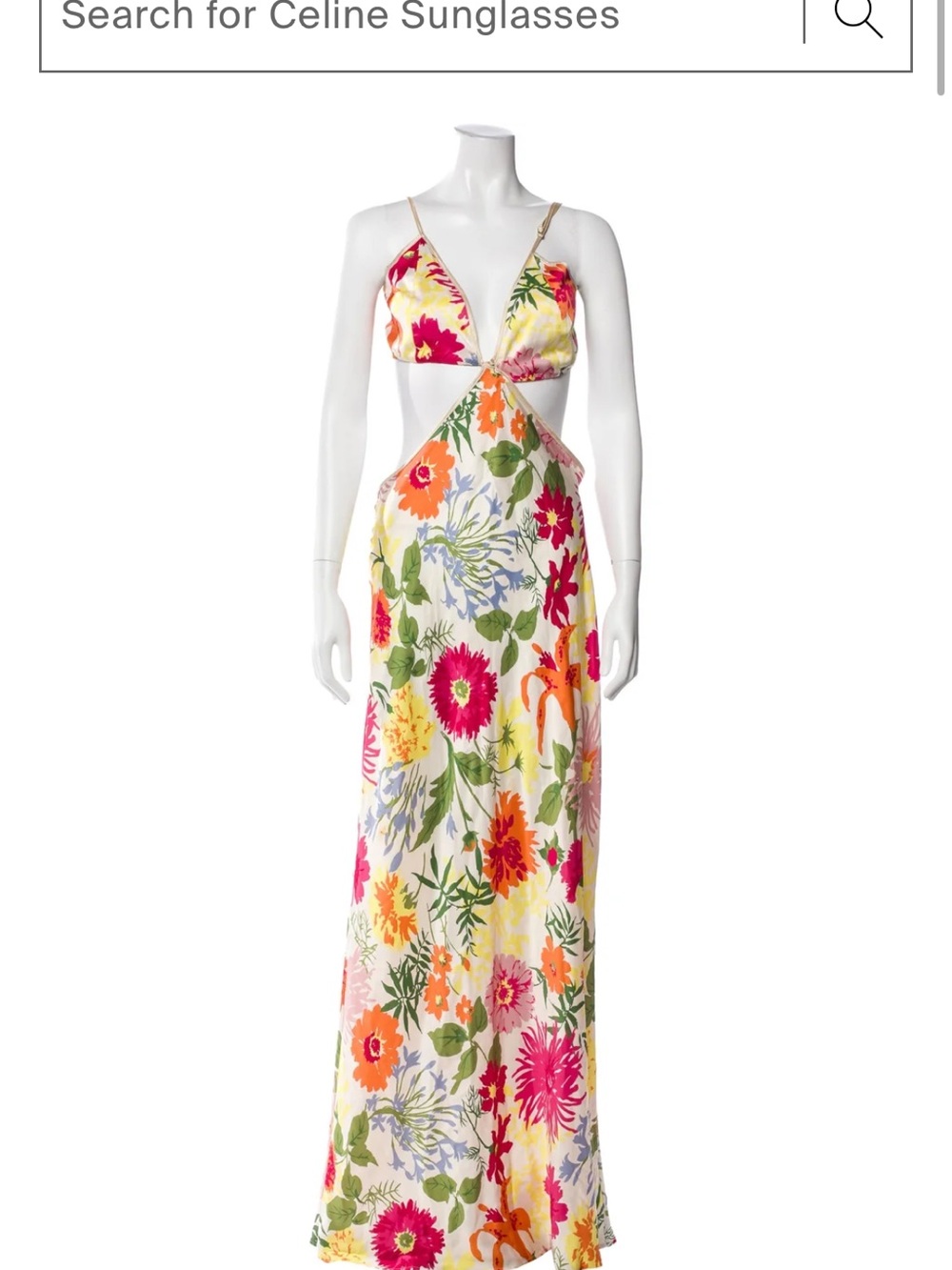 Reformation Poppies silk dress (Fabrizia) - Picture 2 of 6